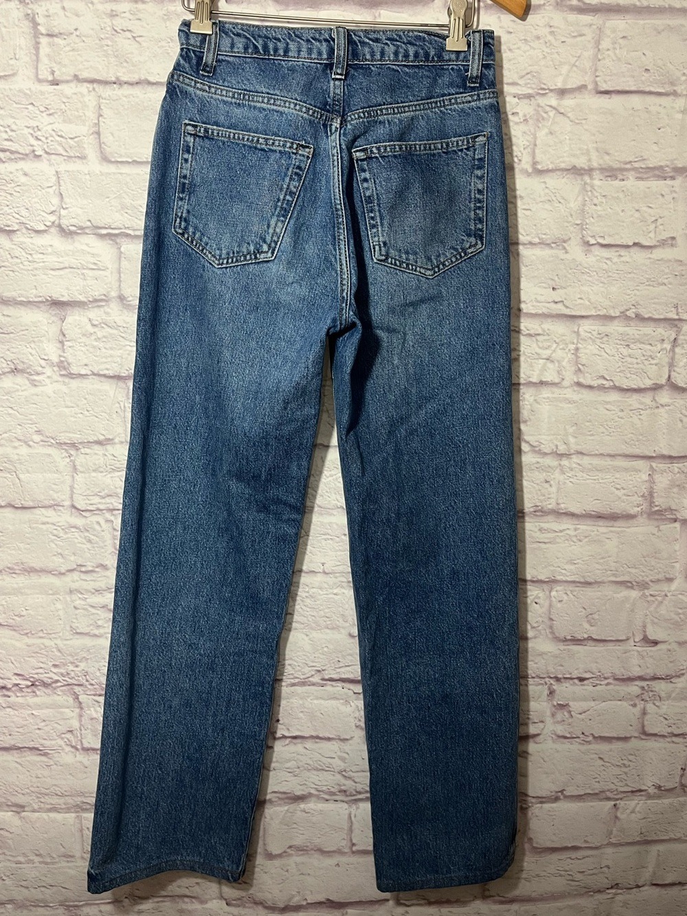 Reformation Women’s Val 90s Mid Rise Straight Jeans Core- Colorado 23 - Picture 9 of 15